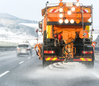 road salt damaging vehicles on the road